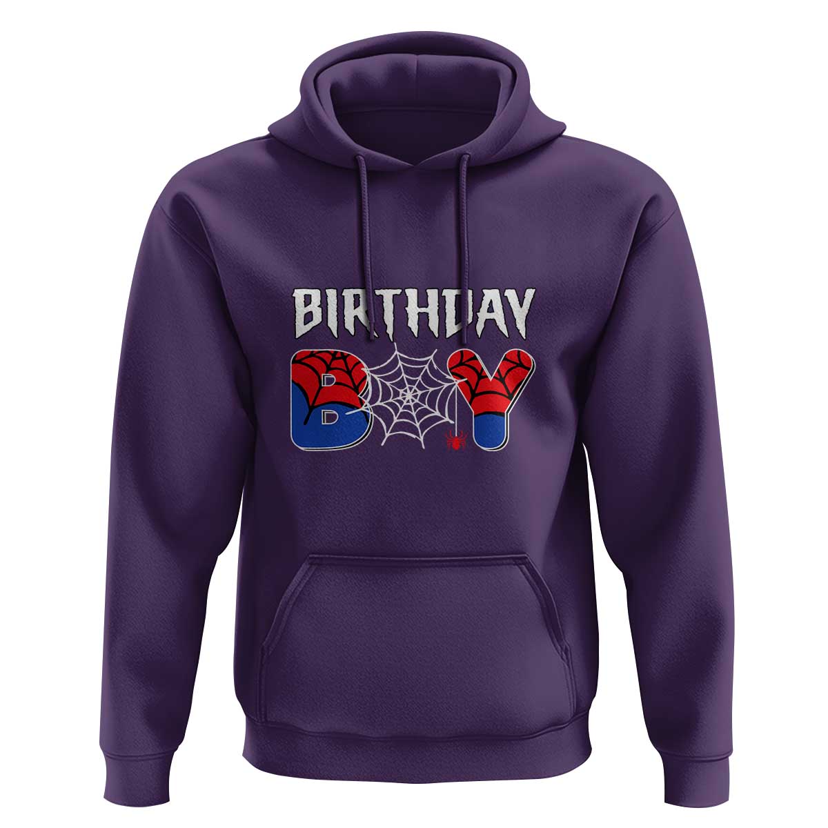 Spider Birthday Boy Hoodie Bday Spiders Party