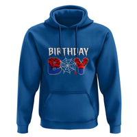 Spider Birthday Boy Hoodie Bday Spiders Party