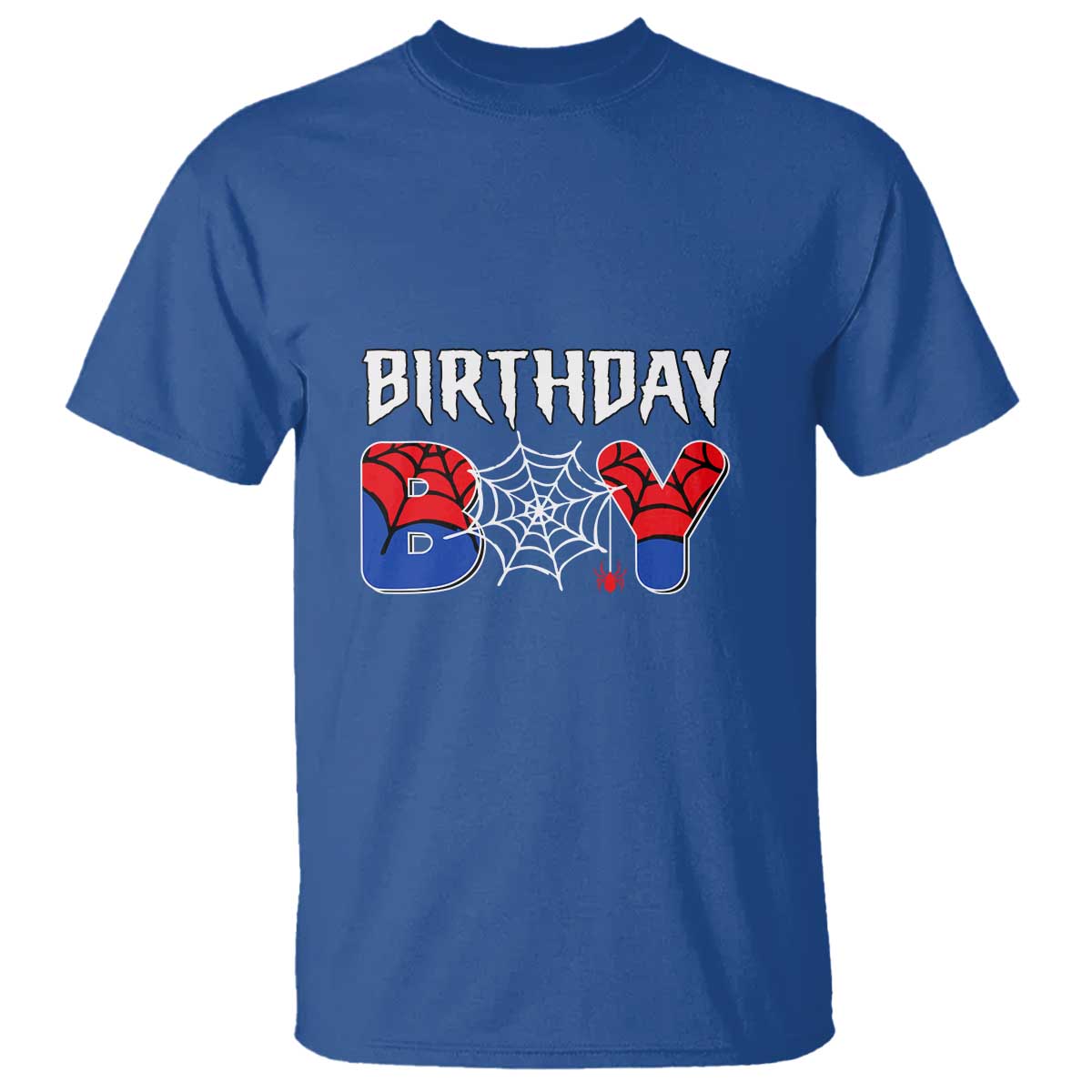 Spider Birthday Boy T Shirt Bday Spiders Party