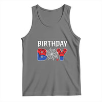 Spider Birthday Boy Tank Top Bday Spiders Party