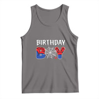 Spider Birthday Boy Tank Top Bday Spiders Party