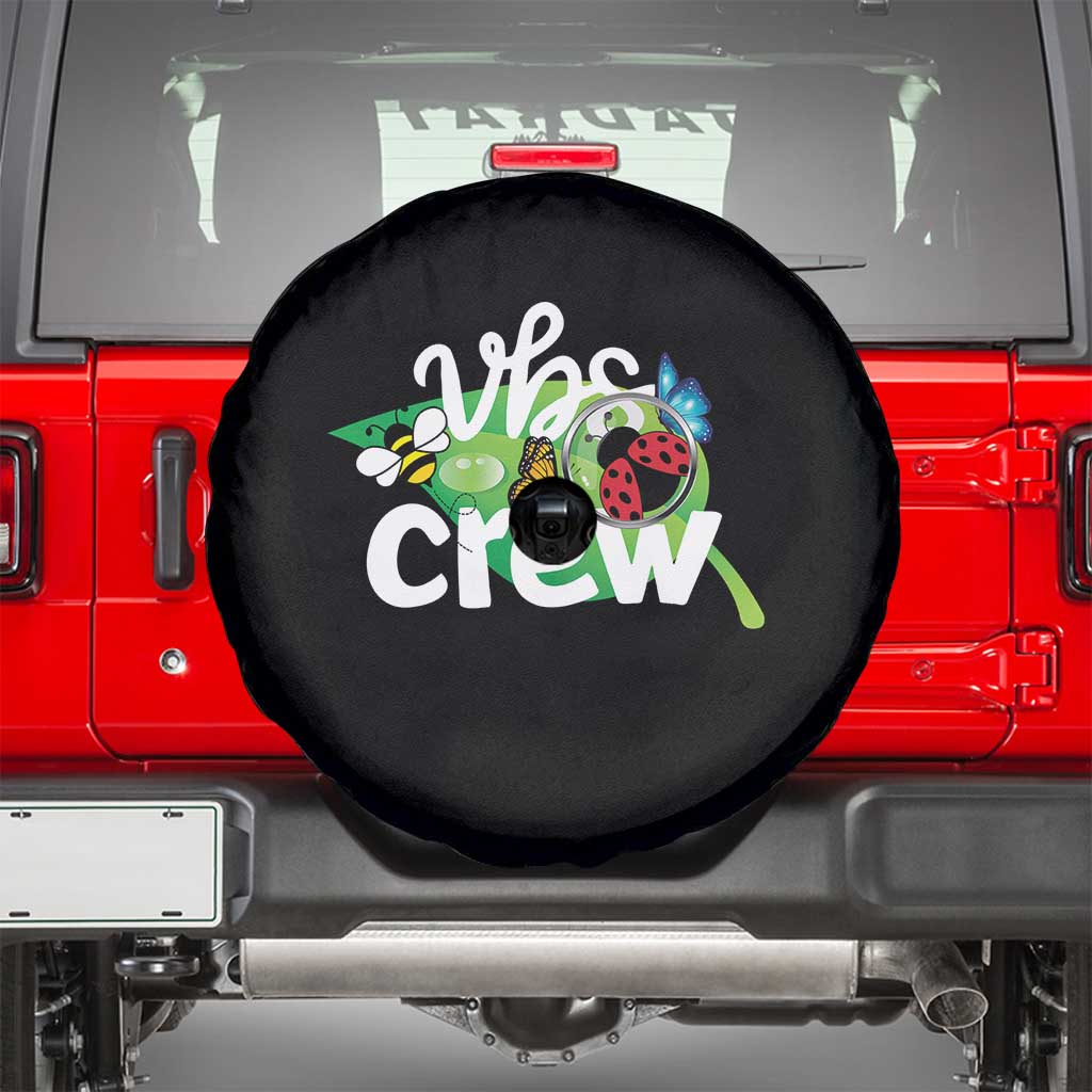 VBS Crew 2025 Spare Tire Cover Magnified Smallest Insects Adventure Vacation Bible School Squad - Wonder Print Shop