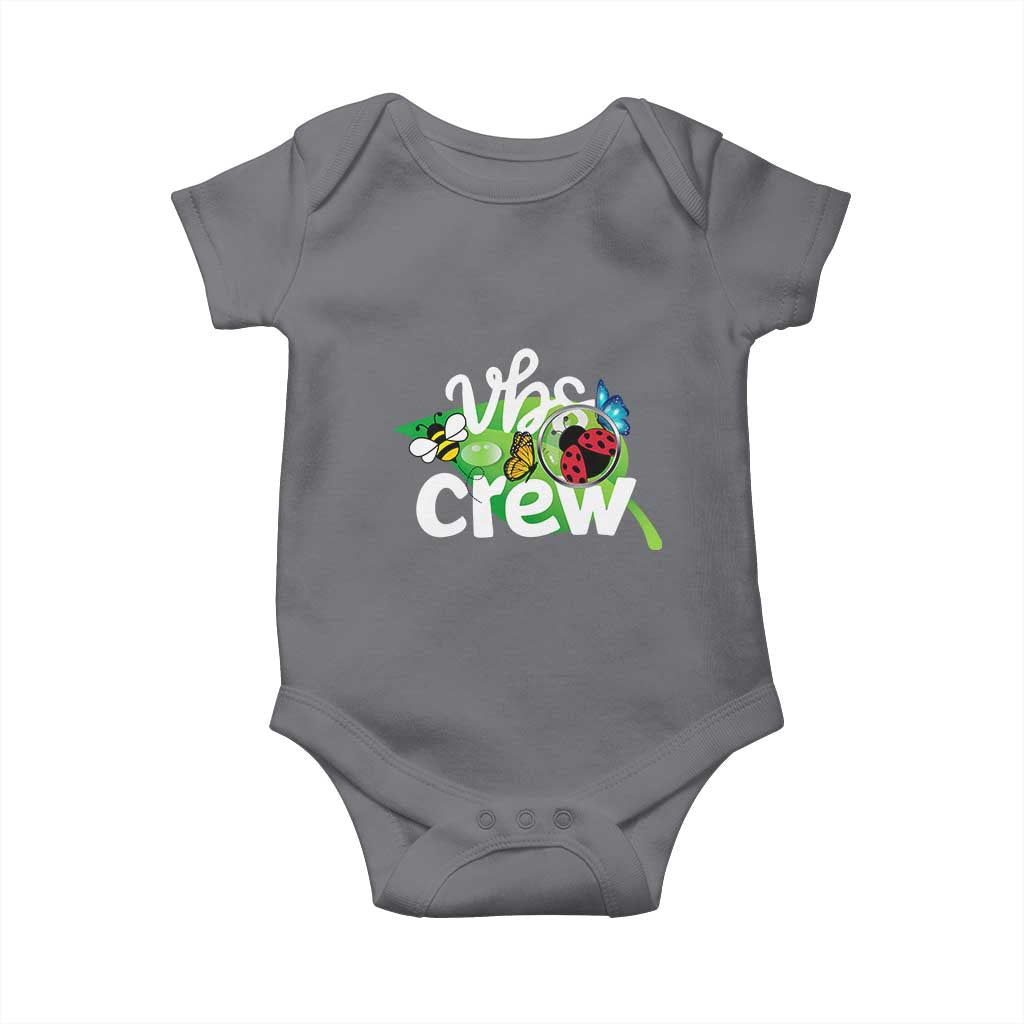 VBS Crew 2025 Baby Onesie Magnified Smallest Insects Adventure Vacation Bible School Squad - Wonder Print Shop