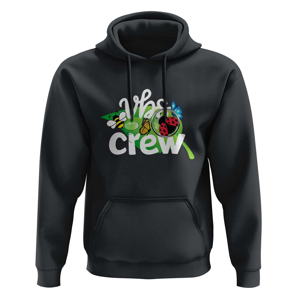 VBS Crew 2025 Hoodie Magnified Smallest Insects Adventure Vacation Bible School Squad - Wonder Print Shop