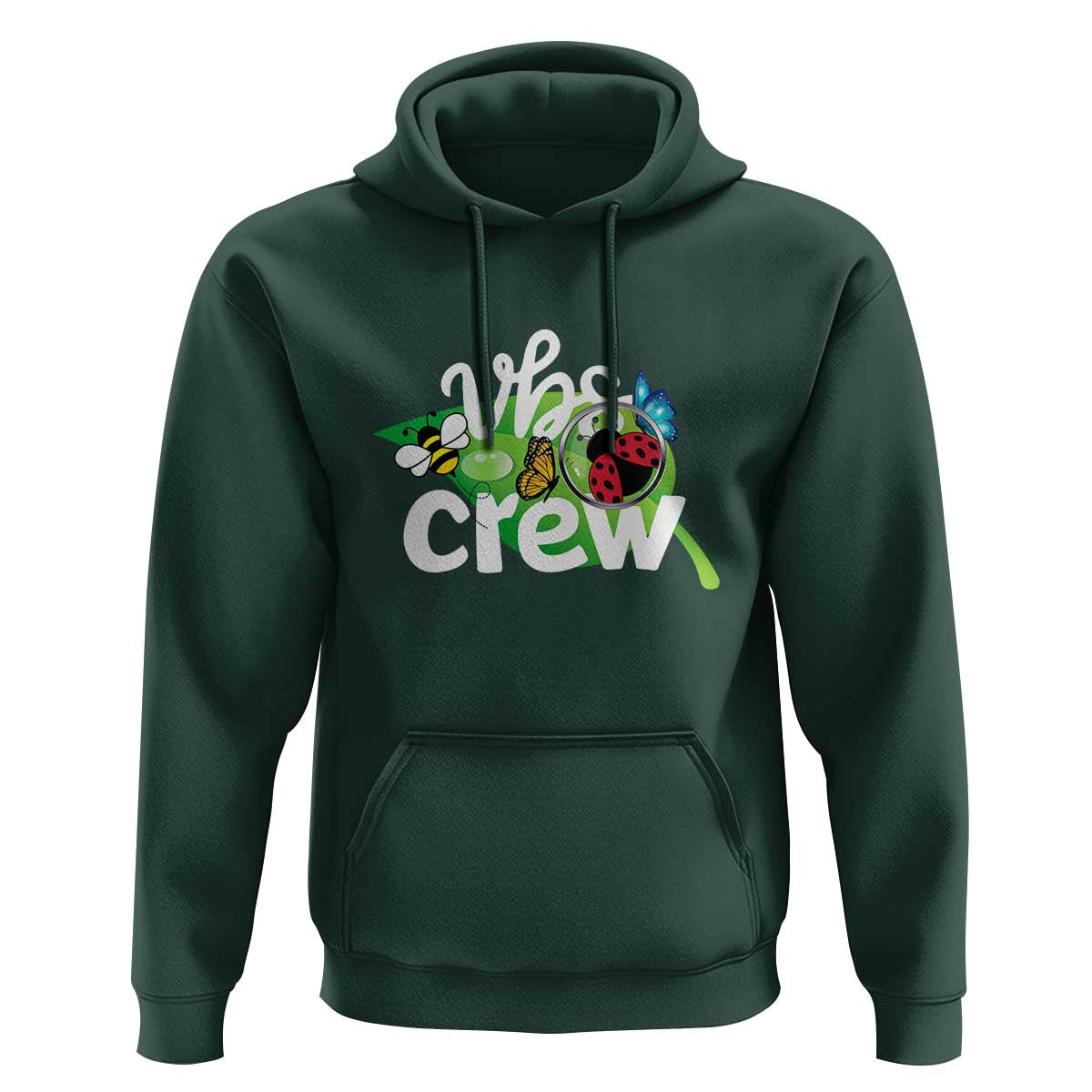 VBS Crew 2025 Hoodie Magnified Smallest Insects Adventure Vacation Bible School Squad - Wonder Print Shop