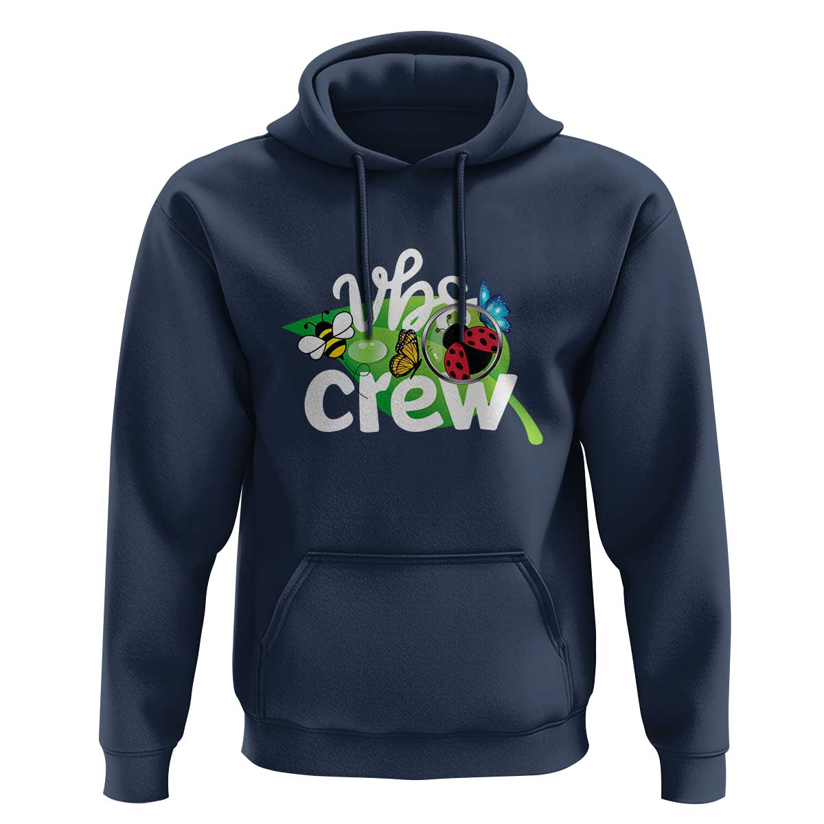 VBS Crew 2025 Hoodie Magnified Smallest Insects Adventure Vacation Bible School Squad - Wonder Print Shop