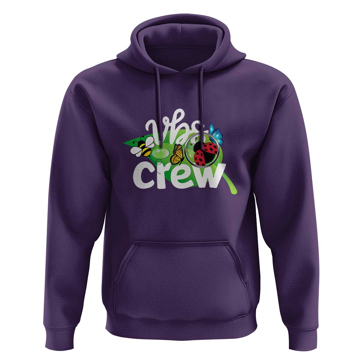 VBS Crew 2025 Hoodie Magnified Smallest Insects Adventure Vacation Bible School Squad - Wonder Print Shop