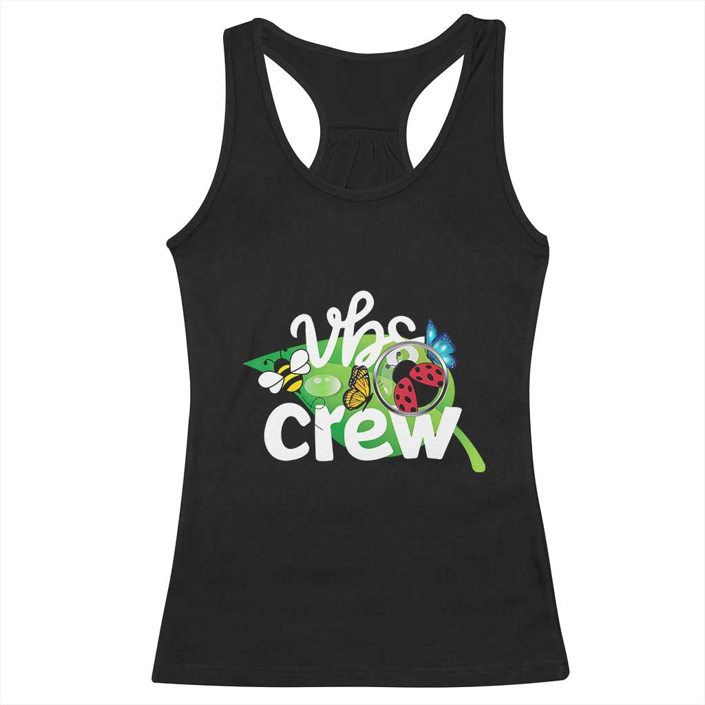 VBS Crew 2025 Racerback Tank Top Magnified Smallest Insects Adventure Vacation Bible School Squad - Wonder Print Shop