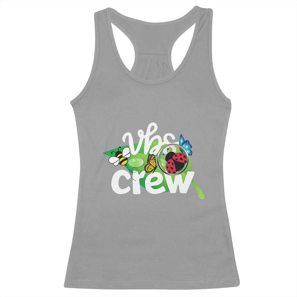 VBS Crew 2025 Racerback Tank Top Magnified Smallest Insects Adventure Vacation Bible School Squad - Wonder Print Shop