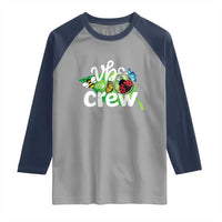 VBS Crew 2025 Raglan Shirt Magnified Smallest Insects Adventure Vacation Bible School Squad - Wonder Print Shop