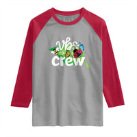 VBS Crew 2025 Raglan Shirt Magnified Smallest Insects Adventure Vacation Bible School Squad - Wonder Print Shop