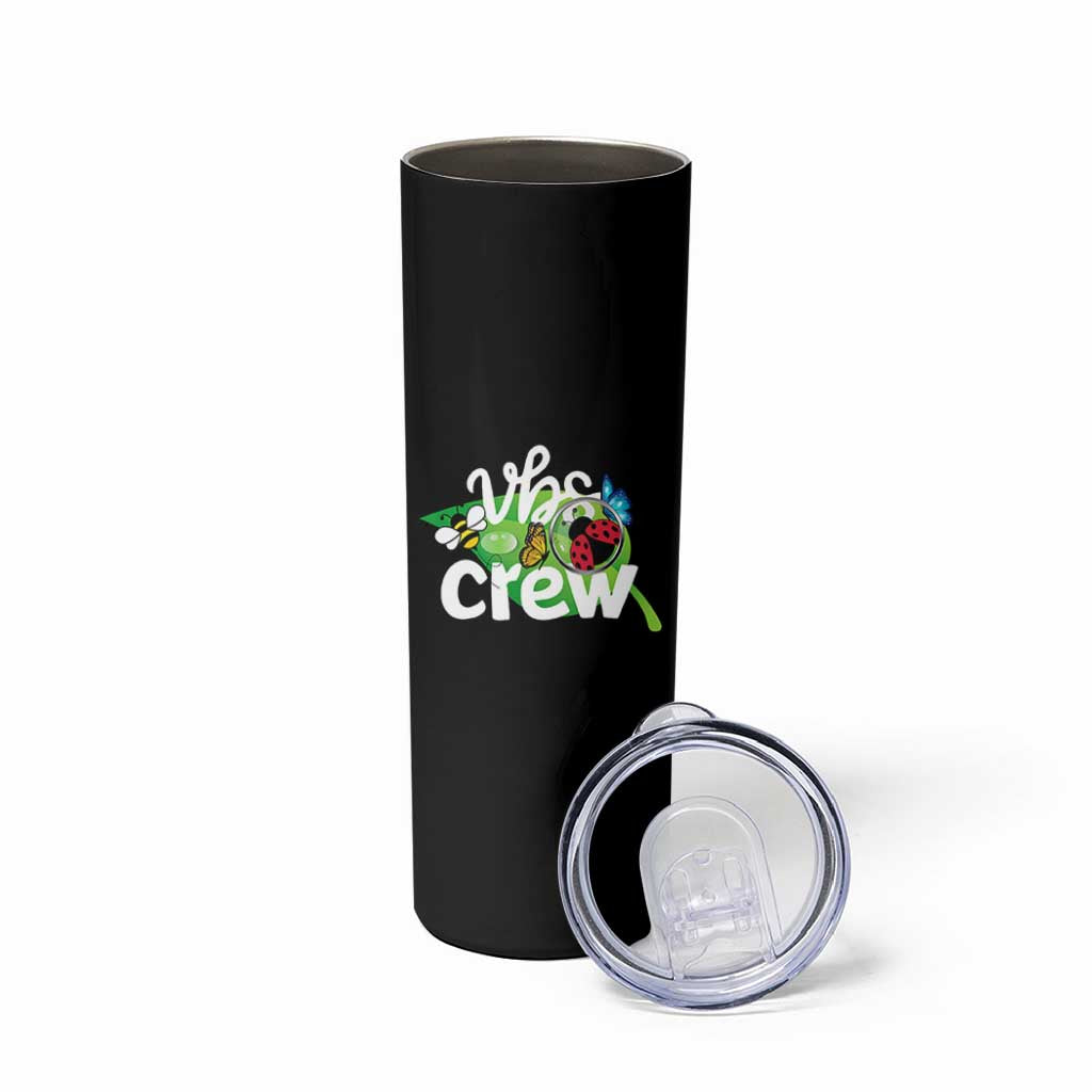 VBS Crew 2025 Skinny Tumbler Magnified Smallest Insects Adventure Vacation Bible School Squad - Wonder Print Shop