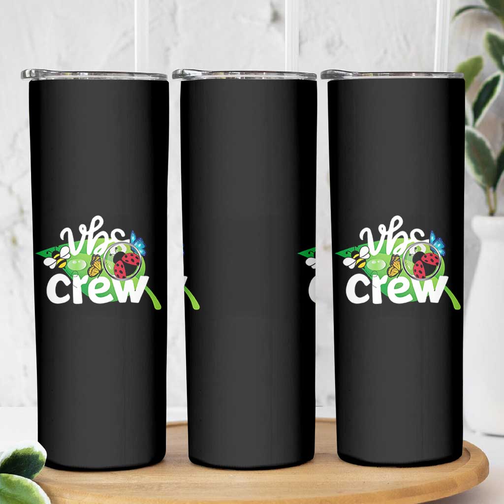 VBS Crew 2025 Skinny Tumbler Magnified Smallest Insects Adventure Vacation Bible School Squad - Wonder Print Shop
