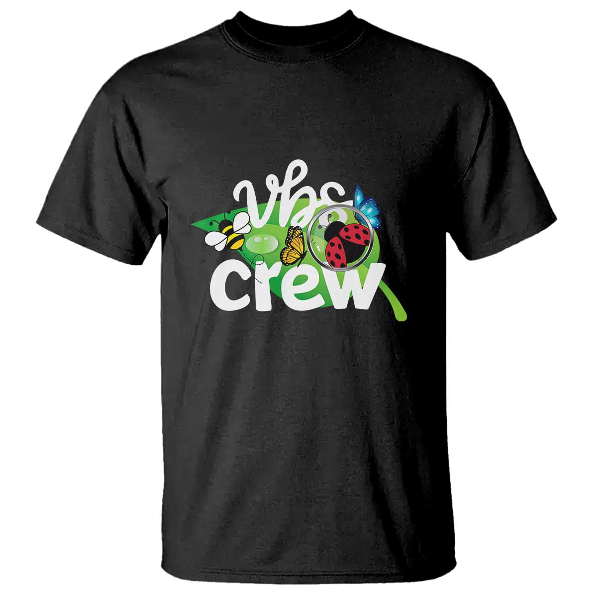 VBS Crew 2025 T Shirt Magnified Smallest Insects Adventure Vacation Bible School Squad - Wonder Print Shop
