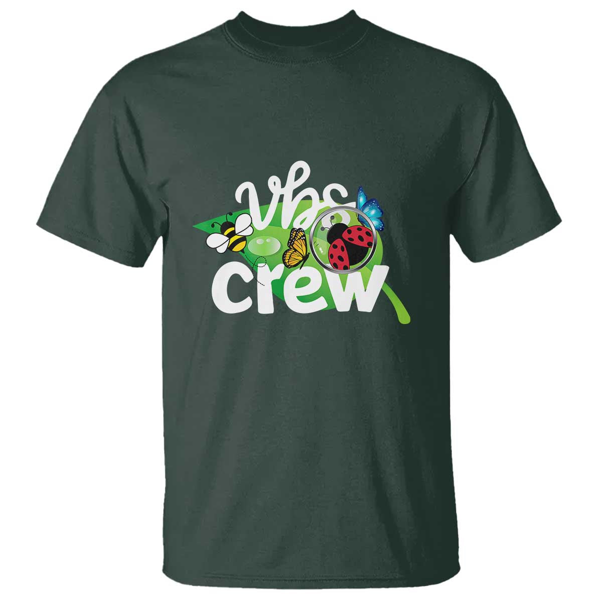 VBS Crew 2025 T Shirt Magnified Smallest Insects Adventure Vacation Bible School Squad - Wonder Print Shop