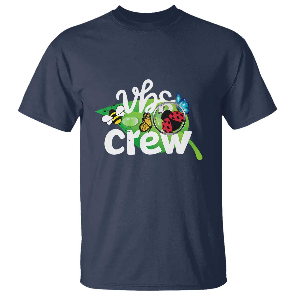 VBS Crew 2025 T Shirt Magnified Smallest Insects Adventure Vacation Bible School Squad - Wonder Print Shop