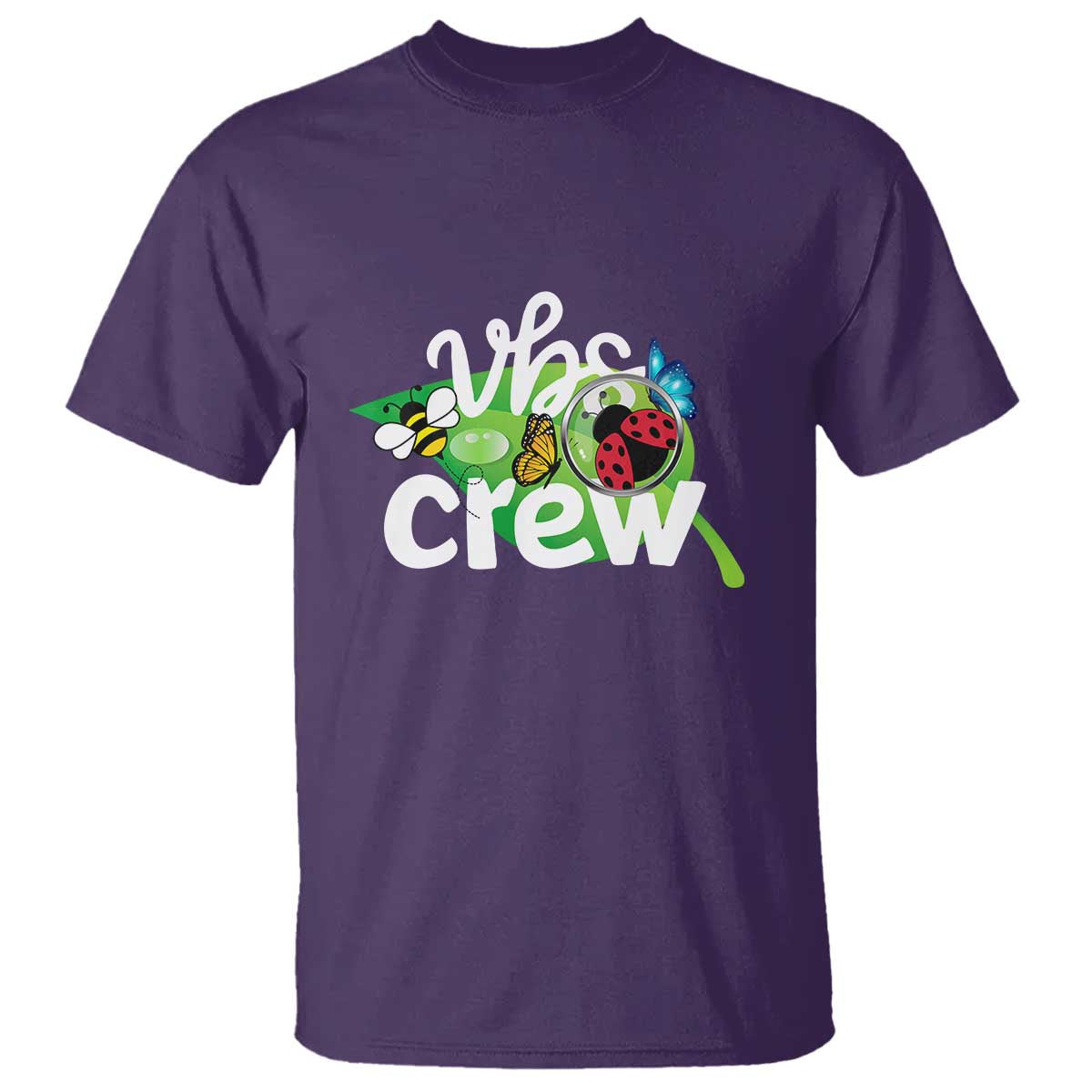 VBS Crew 2025 T Shirt Magnified Smallest Insects Adventure Vacation Bible School Squad - Wonder Print Shop
