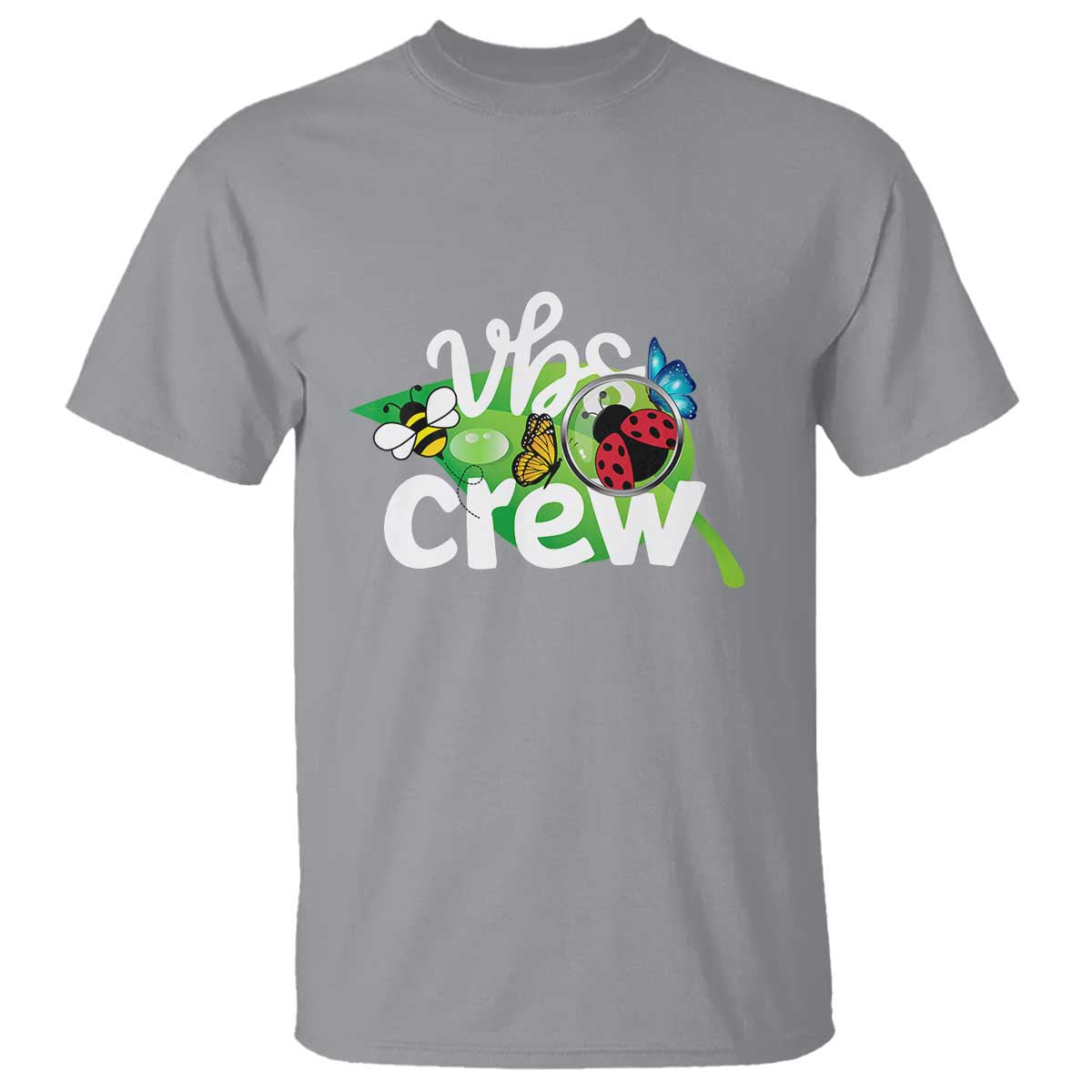VBS Crew 2025 T Shirt Magnified Smallest Insects Adventure Vacation Bible School Squad - Wonder Print Shop