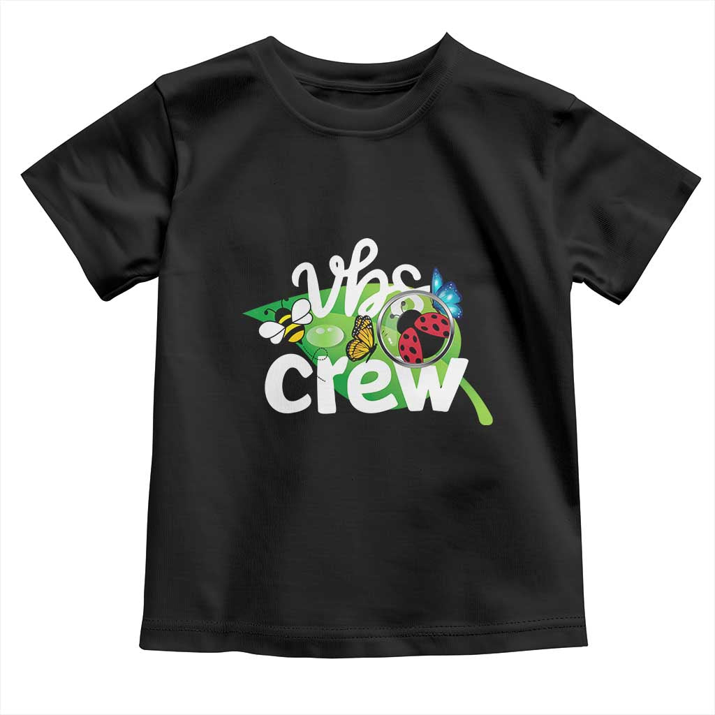 VBS Crew 2025 Toddler T Shirt Magnified Smallest Insects Adventure Vacation Bible School Squad - Wonder Print Shop