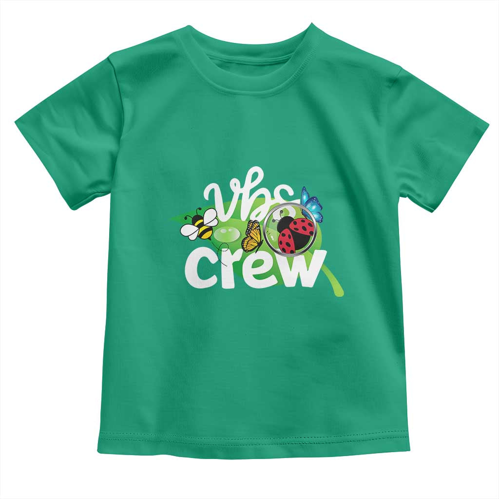 VBS Crew 2025 Toddler T Shirt Magnified Smallest Insects Adventure Vacation Bible School Squad - Wonder Print Shop