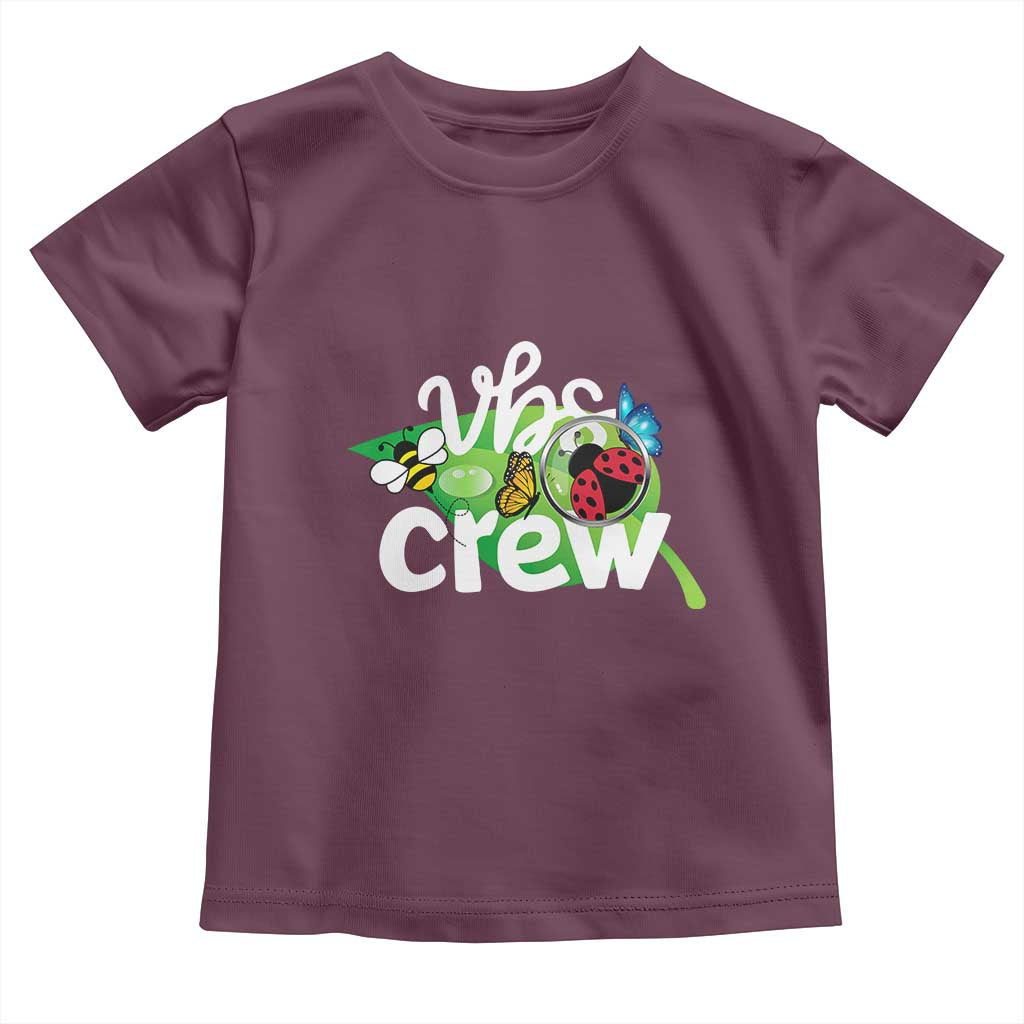 VBS Crew 2025 Toddler T Shirt Magnified Smallest Insects Adventure Vacation Bible School Squad - Wonder Print Shop