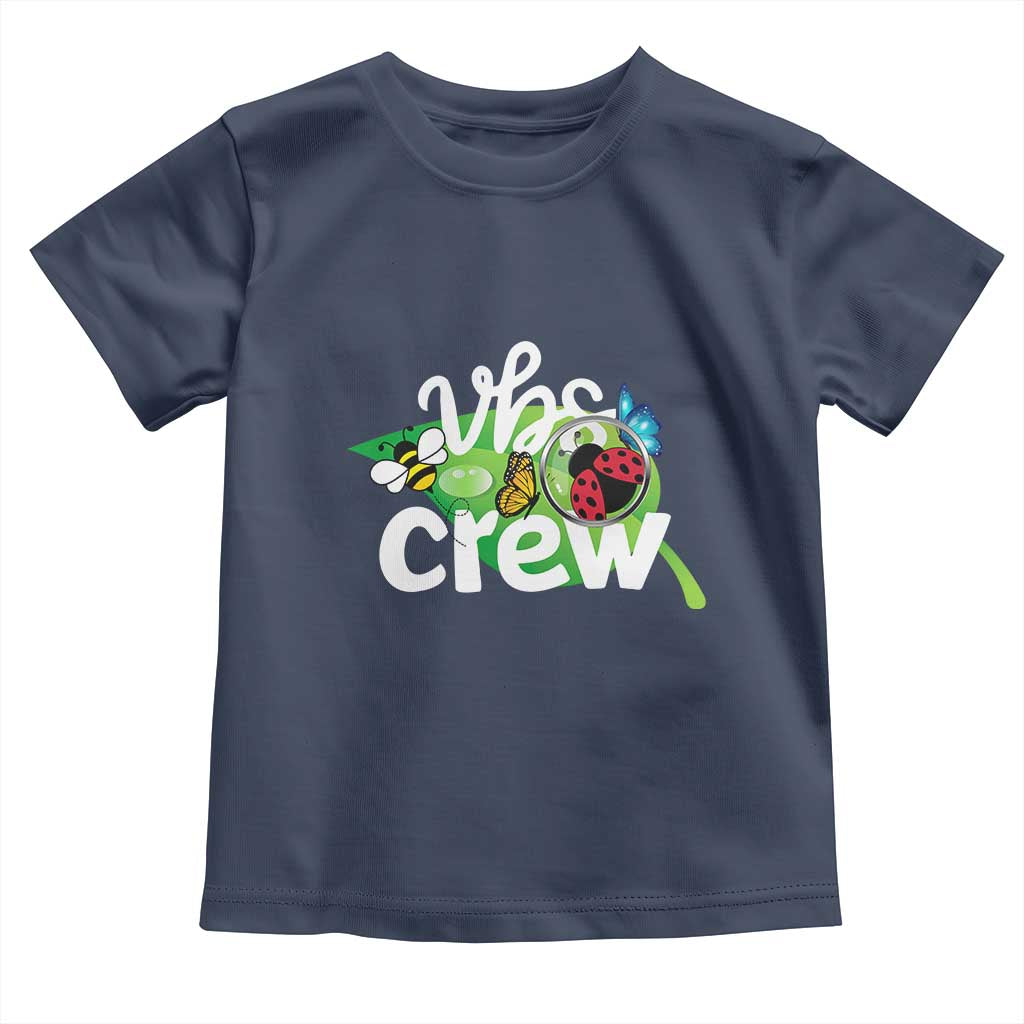 VBS Crew 2025 Toddler T Shirt Magnified Smallest Insects Adventure Vacation Bible School Squad - Wonder Print Shop