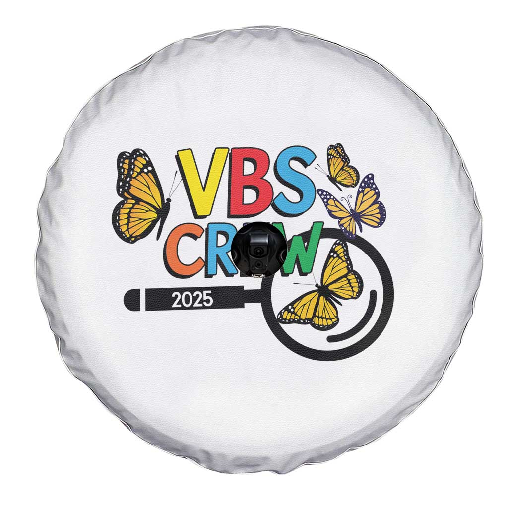 VBS 2025 Spare Tire Cover Magnified Vacation Bible School Butterfly VBS Team