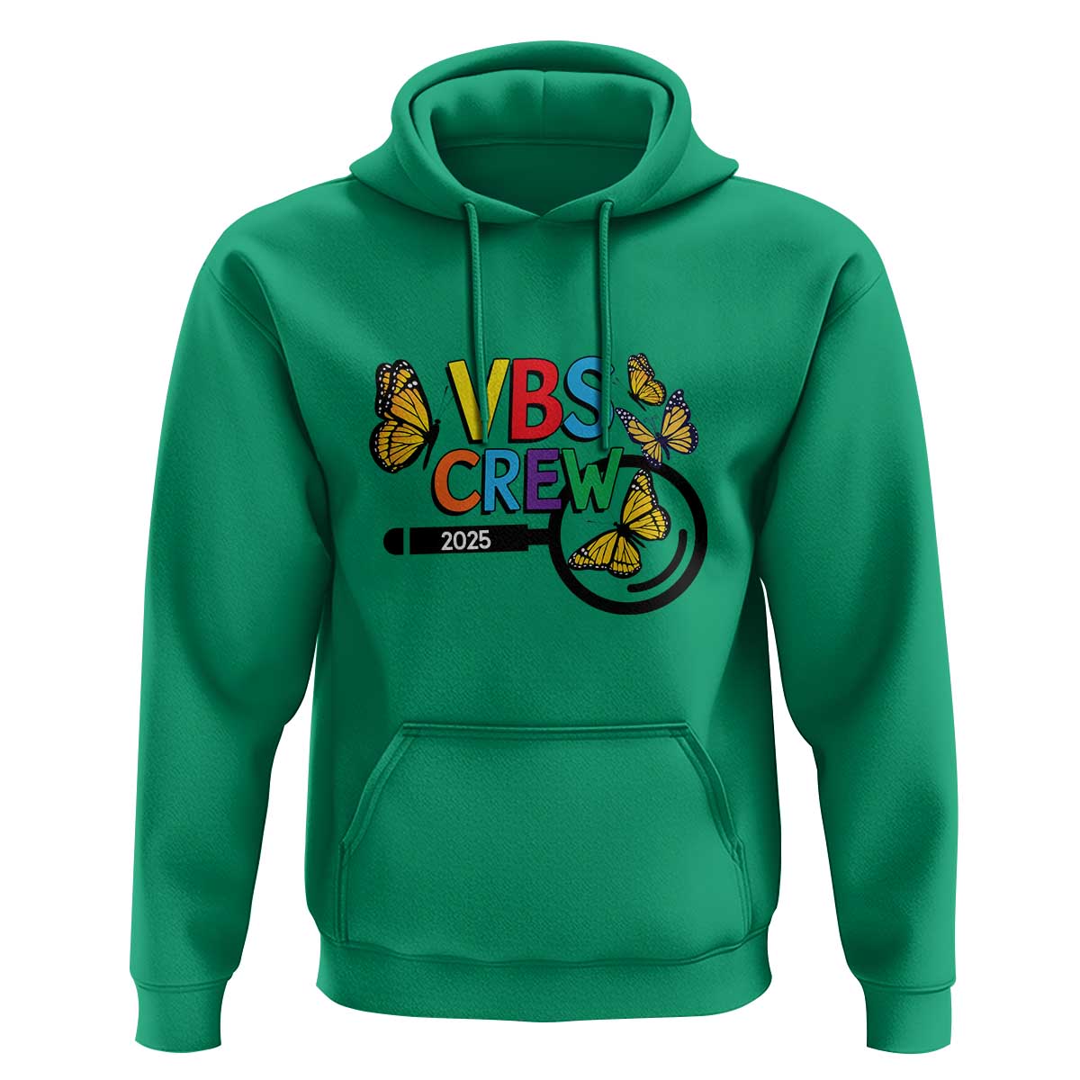 VBS 2025 Hoodie Magnified Vacation Bible School Butterfly VBS Team