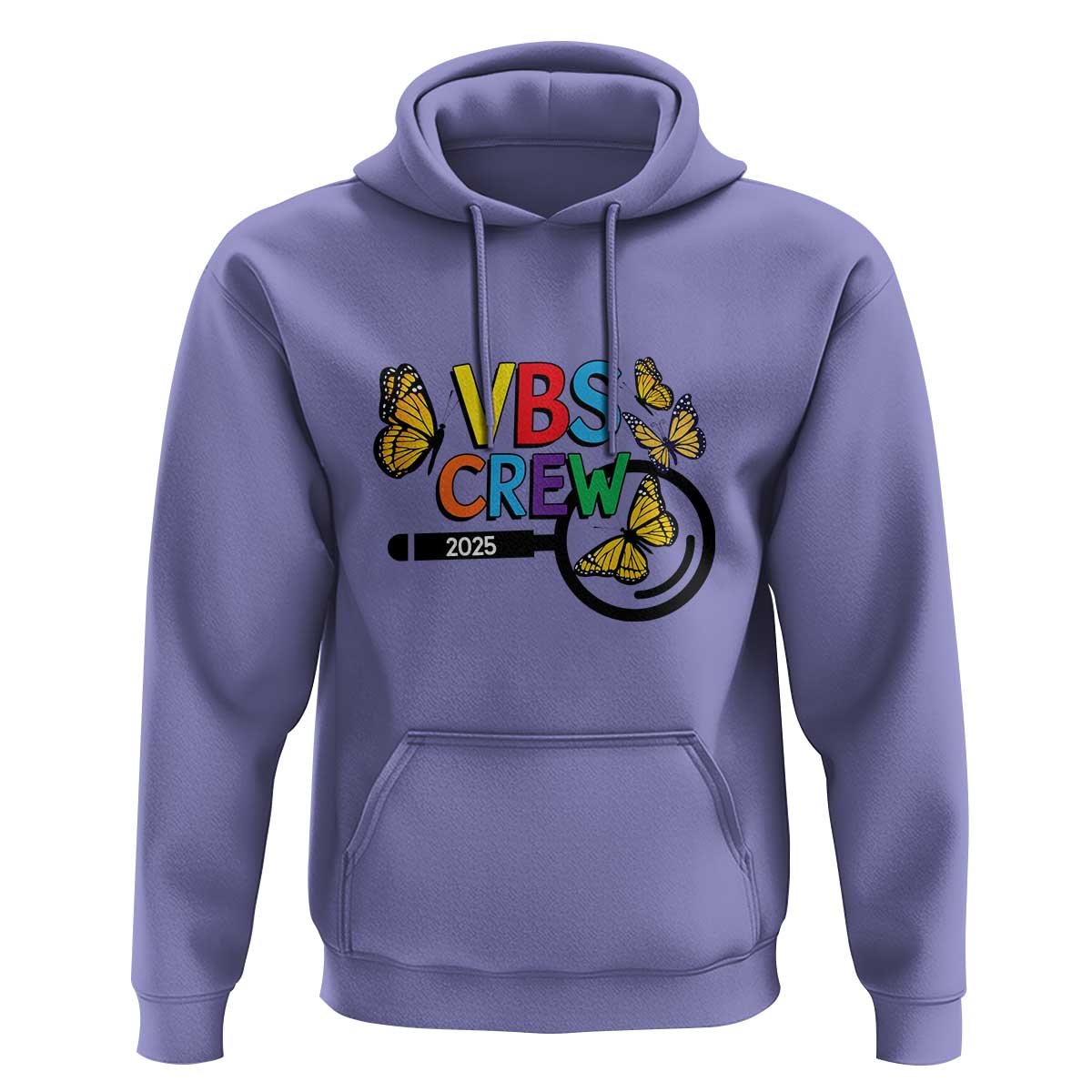 VBS 2025 Hoodie Magnified Vacation Bible School Butterfly VBS Team