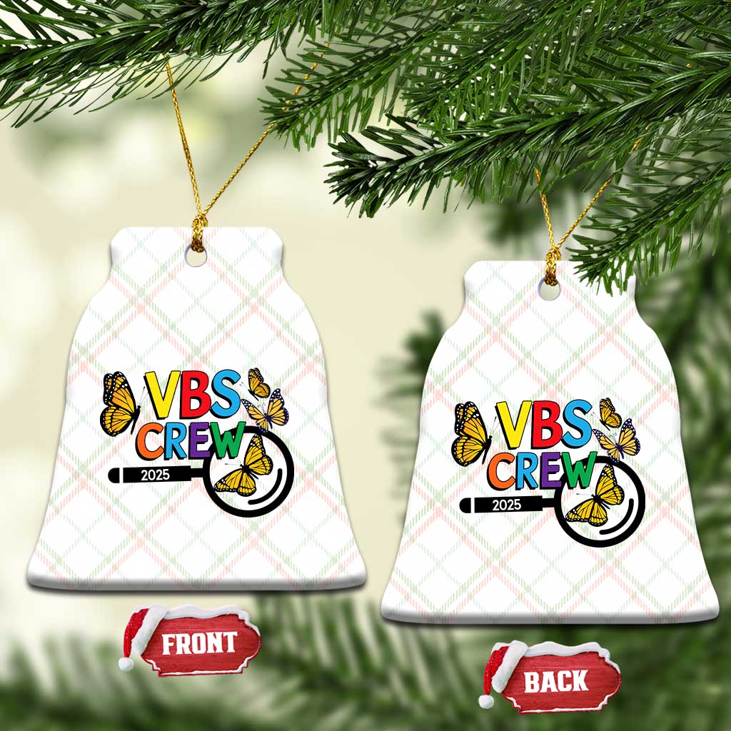 VBS 2025 Ceramic Ornament Magnified Vacation Bible School Butterfly VBS Team - Wonder Print Shop
