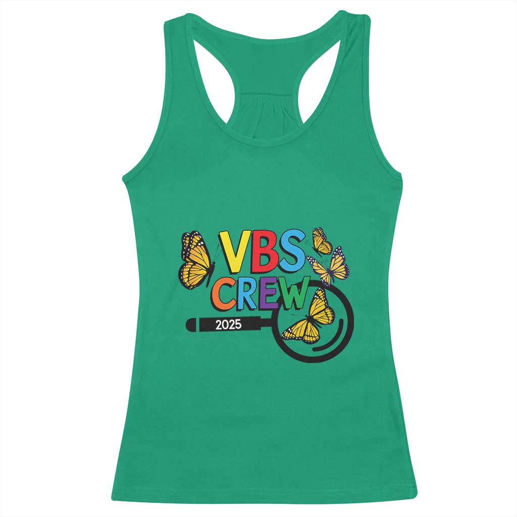 VBS 2025 Racerback Tank Top Magnified Vacation Bible School Butterfly VBS Team
