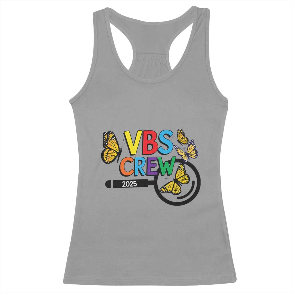 VBS 2025 Racerback Tank Top Magnified Vacation Bible School Butterfly VBS Team