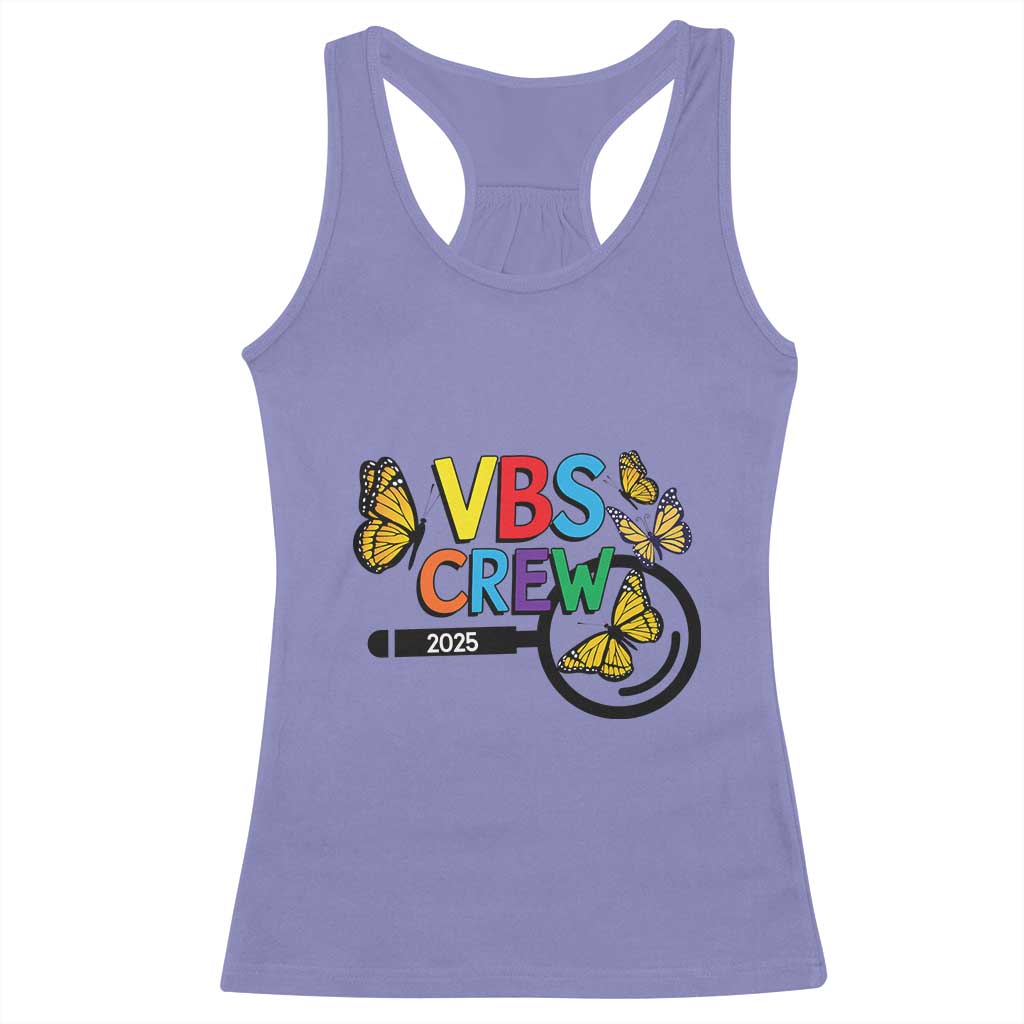 VBS 2025 Racerback Tank Top Magnified Vacation Bible School Butterfly VBS Team