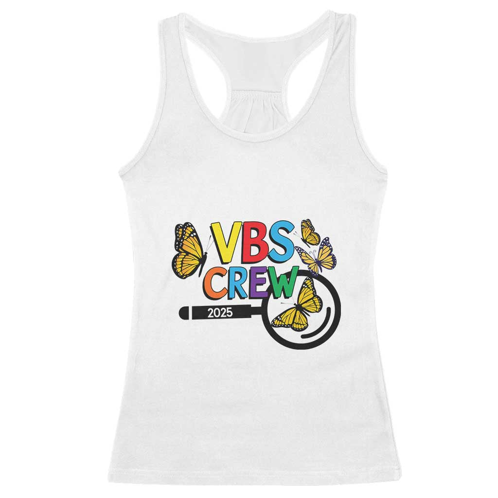 VBS 2025 Racerback Tank Top Magnified Vacation Bible School Butterfly VBS Team
