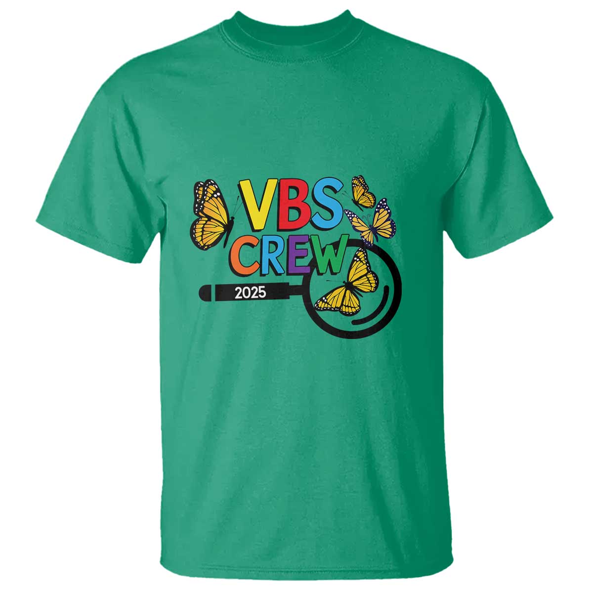 VBS 2025 T Shirt Magnified Vacation Bible School Butterfly VBS Team
