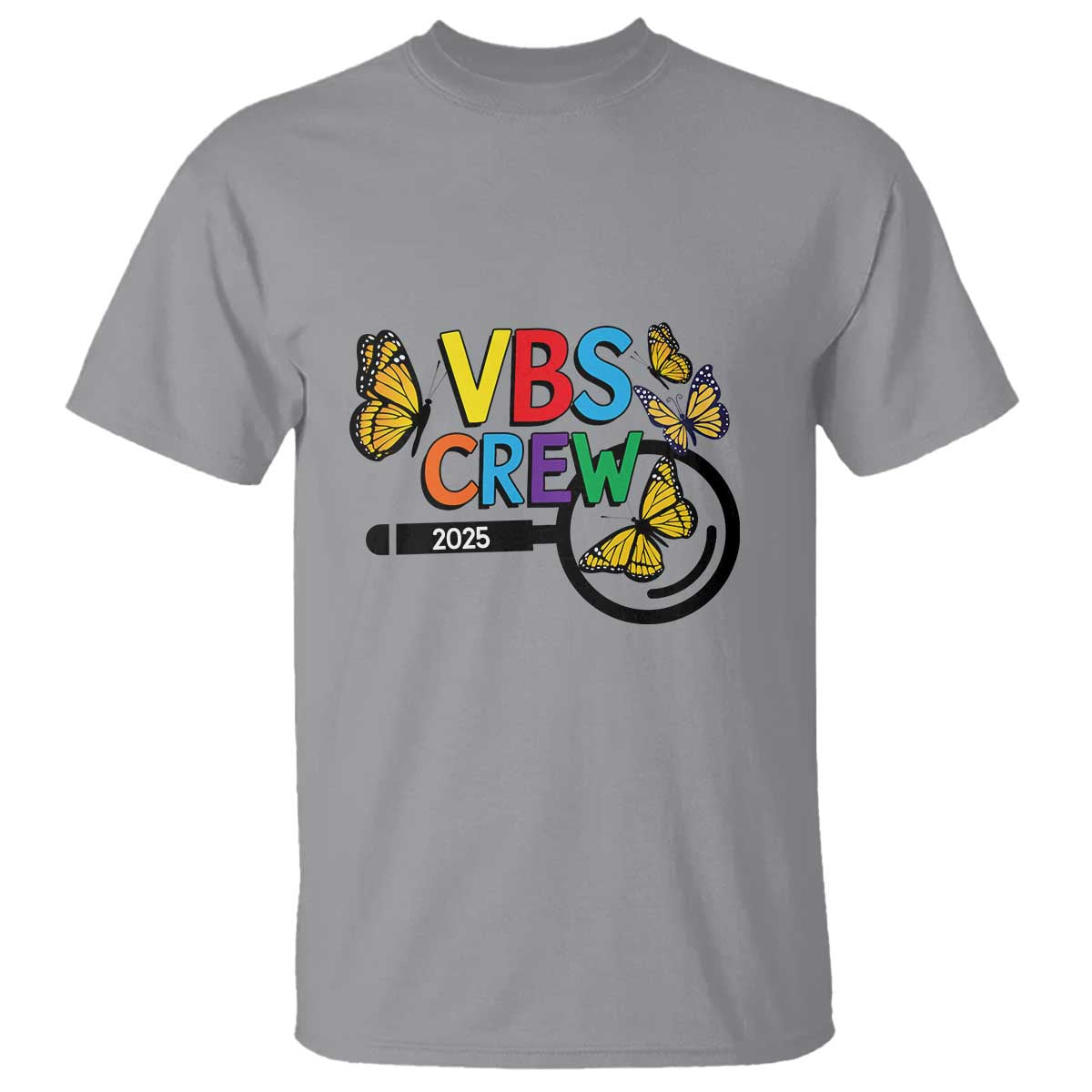 VBS 2025 T Shirt Magnified Vacation Bible School Butterfly VBS Team