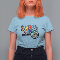 VBS 2025 T Shirt For Women Magnified Vacation Bible School Butterfly VBS Team