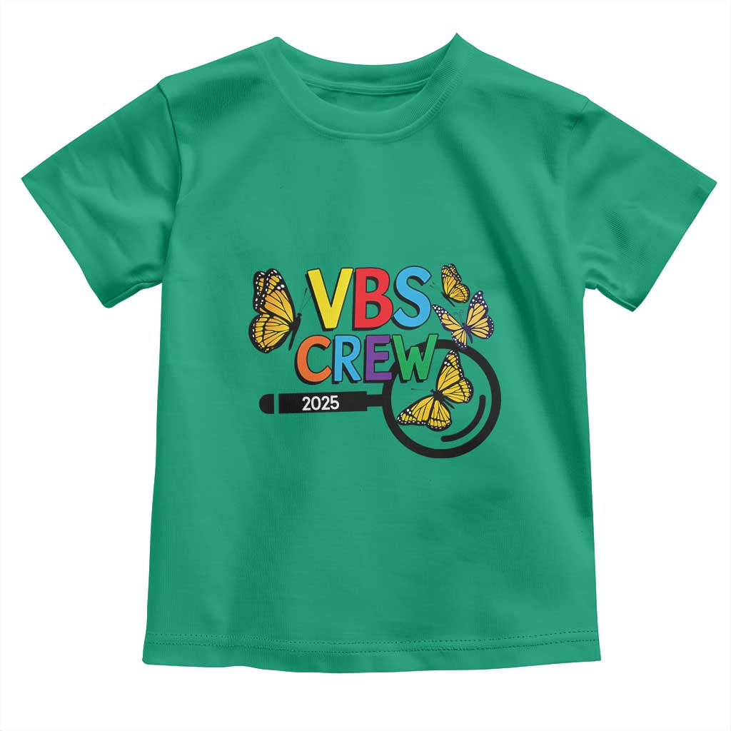 VBS 2025 Toddler T Shirt Magnified Vacation Bible School Butterfly VBS Team