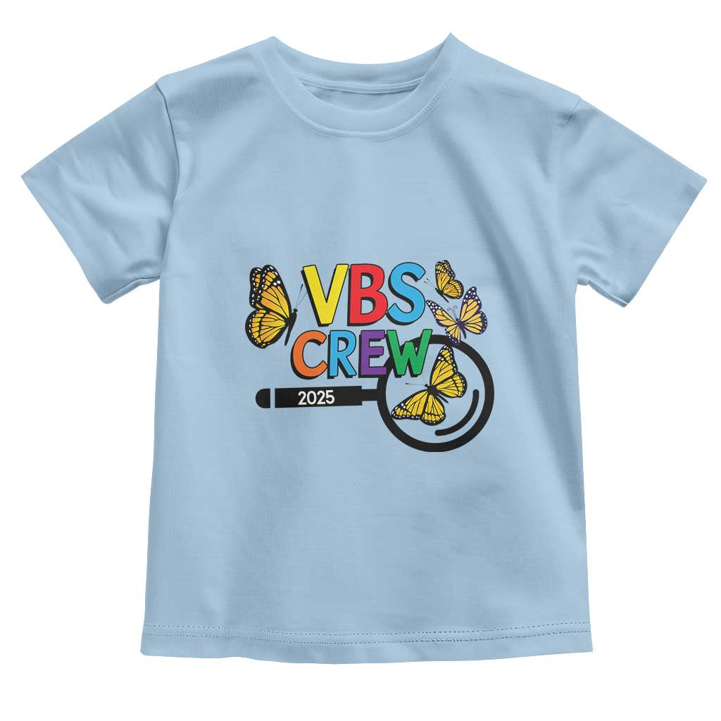 VBS 2025 Toddler T Shirt Magnified Vacation Bible School Butterfly VBS Team