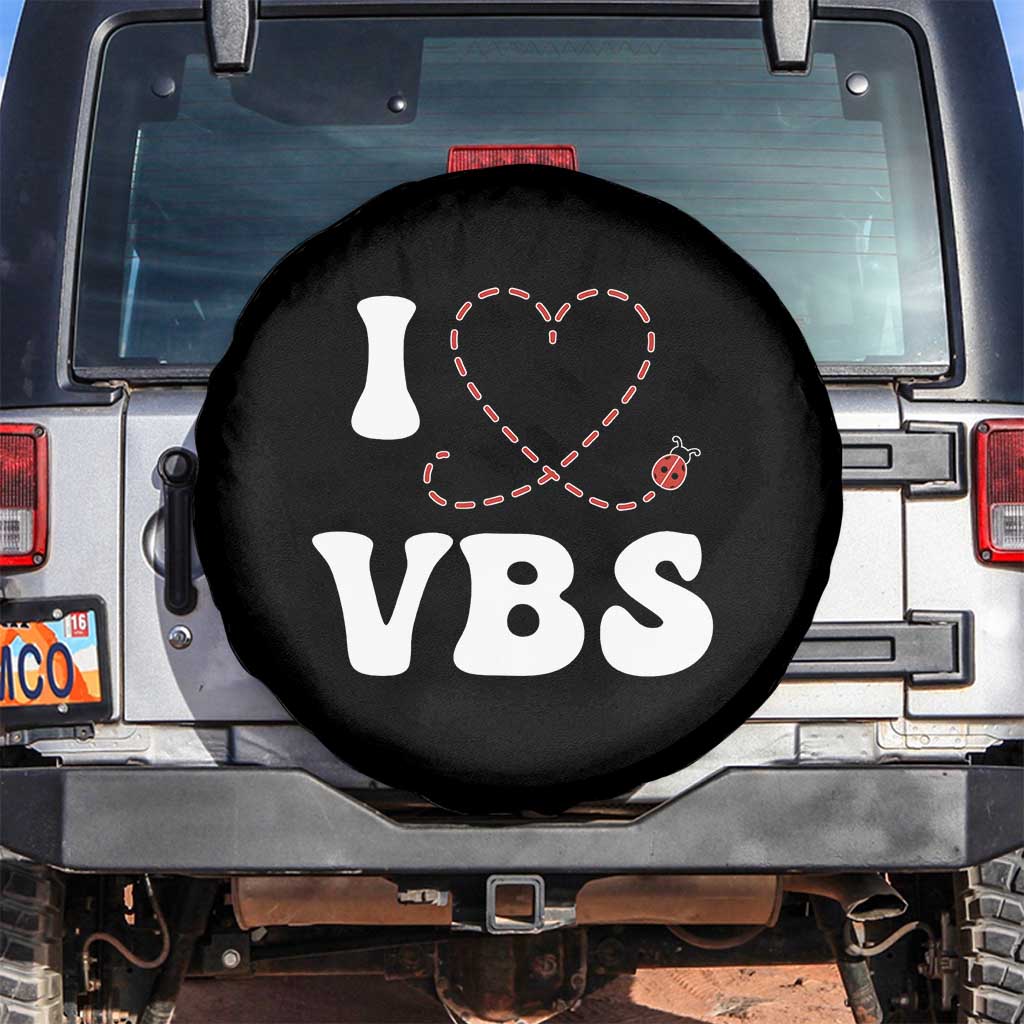 I Love VBS 2025 Spare Tire Cover Vacation Bible School Ladybug VBS Team