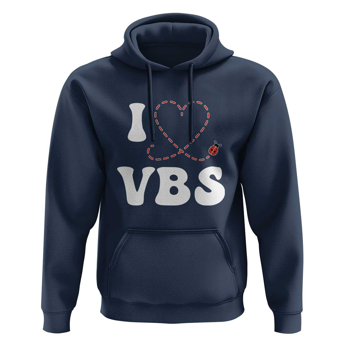 I Love VBS 2025 Hoodie Vacation Bible School Ladybug VBS Team