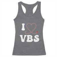 I Love VBS 2025 Racerback Tank Top Vacation Bible School Ladybug VBS Team