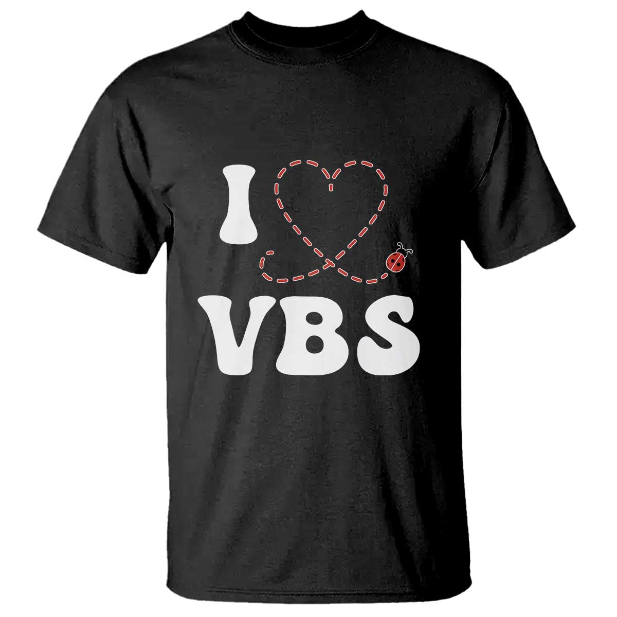 I Love VBS 2025 T Shirt Vacation Bible School Ladybug VBS Team