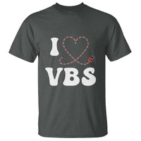 I Love VBS 2025 T Shirt Vacation Bible School Ladybug VBS Team