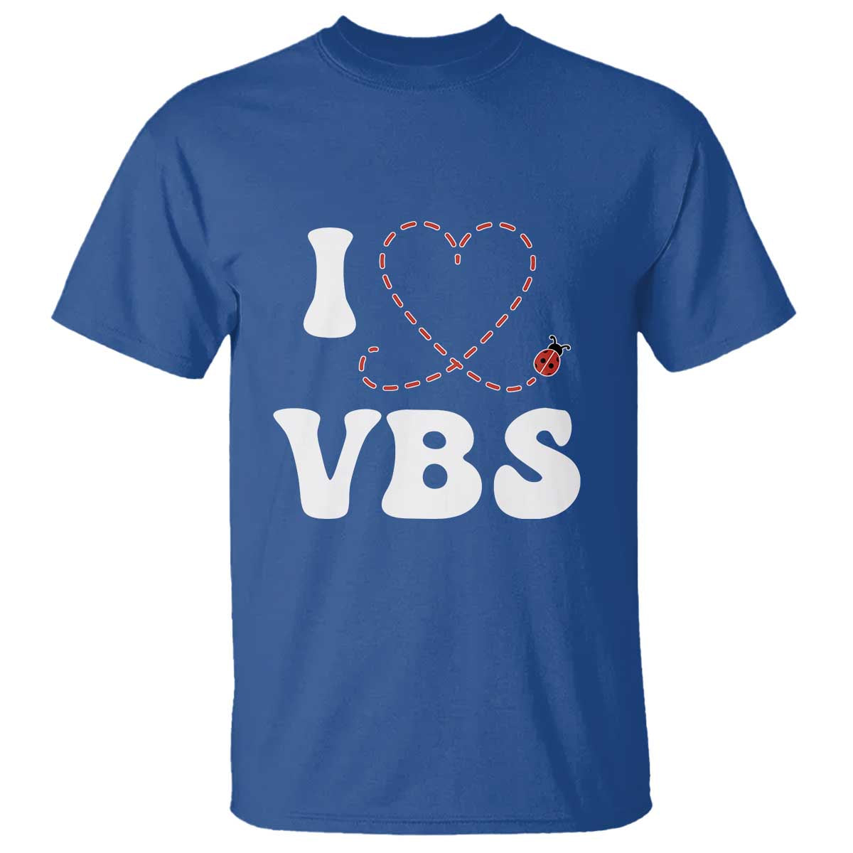 I Love VBS 2025 T Shirt Vacation Bible School Ladybug VBS Team