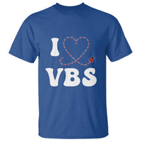 I Love VBS 2025 T Shirt Vacation Bible School Ladybug VBS Team