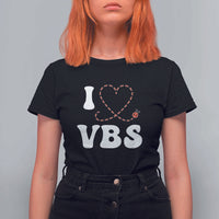I Love VBS 2025 T Shirt For Women Vacation Bible School Ladybug VBS Team