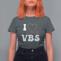 I Love VBS 2025 T Shirt For Women Vacation Bible School Ladybug VBS Team