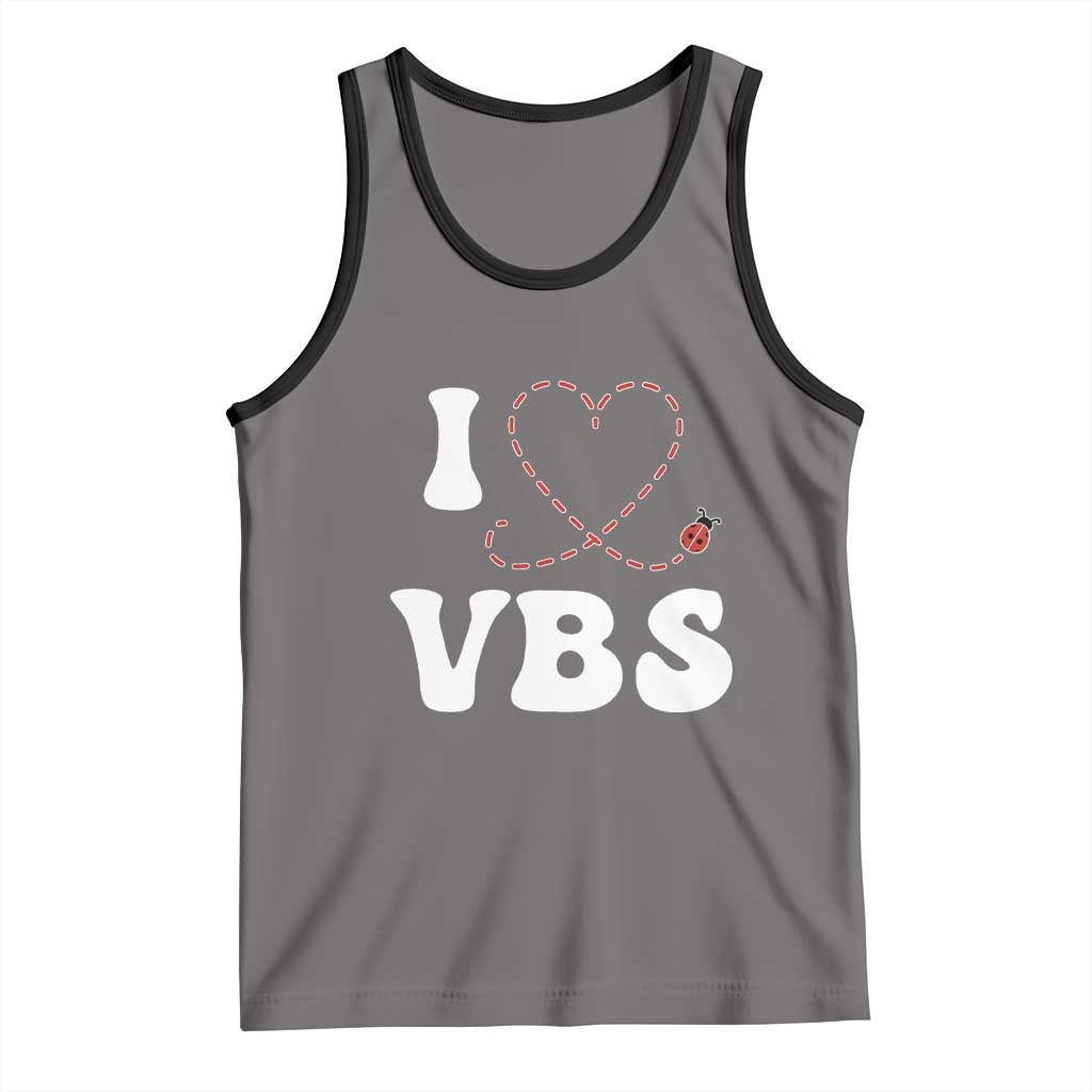 I Love VBS 2025 Tank Top Vacation Bible School Ladybug VBS Team