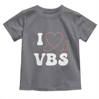 I Love VBS 2025 Toddler T Shirt Vacation Bible School Ladybug VBS Team